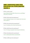 WEEK 3 KNOWLEDGE CHECK FINAL&NewLine;EVALUATION 2026 TESTED QUESTIONS&NewLine;GRADED A&plus;