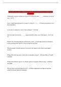 GEOL 1500 YSU EXAM Questions and Answers Latest Graded A&plus;