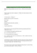 GEOLOGY 1500 EXAM 2 Exam Questions and Answers Latest Graded A&plus;