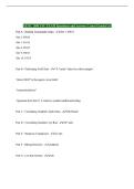 GEOLOGY 1500 ECU FINAL EXAM Questions and Answers Latest Graded A&plus;