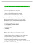 GEOLOGY 1500 EXAM 2Questions and Answers Latest Graded A&plus;