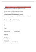 GEOLOGY 1500 EXAM 2 Questions and Answers Latest Graded A&plus;