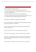 GEOLOGY 1500 EXAM 2 Questions and Answers Latest Graded A&plus;