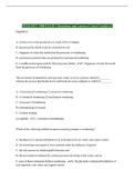 GEOLOGY 1500 FINAL EXAM Questions and Answers Latest Graded A&plus;