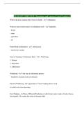 GEOLOGY 1500 FINAL EXAM Questions and Answers Latest Graded A&plus;