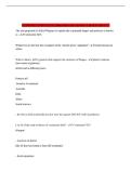 GEOLOGY 1500 FINAL EXAM Questions and Answers Latest Graded A&plus;