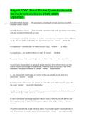 Psych 1000 Final Exam Questions with Complete Solutions 2025-2026 Updated&period;