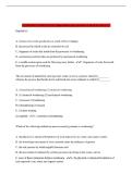 GEOLOGY 1500 FINAL EXAM Questions and Answers Latest Graded A&plus;