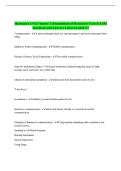 Hartman's CNA Chapter 2 &lpar;Foundations of Resident's Care&rpar; EXAM Questions and Answers Latest Graded A&plus;