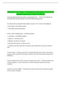 Hartman's CNA Chapter 2 &lpar;Foundations of Resident's Care&rpar; EXAM Questions and Answers Latest Graded A&plus;