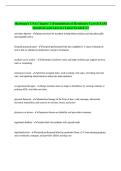 Hartman's CNA Chapter 2 &lpar;Foundations of Resident's Care&rpar; EXAM Questions and Answers Latest Graded A&plus;