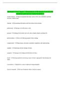 Hartman's CNA Chapter 2 &lpar;Foundations of Resident's Care&rpar; EXAM Questions and Answers Latest Graded A&plus;