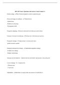 HPA 455 Exam 2 Questions And Answers Latest Graded A&plus;