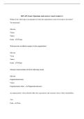 HPA 455 Exam 2 Questions And Answers Latest Graded A&plus;