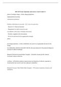 HPA 455 Exam 2 Questions And Answers Latest Graded A&plus;