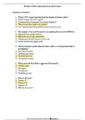 Business Ethics Comprehensive Questions &lpar;Frequently Tested&rpar; with Verified Answers Graded A&plus;