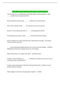 ISDS 3001 Exam 1 Questions and Answers Latest Graded A&plus;