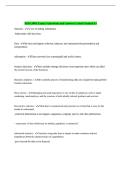 ISDS 3001 Exam 1 Questions and Answers Latest Graded A&plus;
