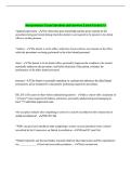 Jurisprudence Exam Questions and Answers Latest Graded A&plus;