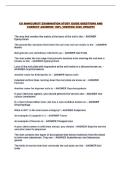 CO MANICURIST EXAMINATION STUDY GUIDE QUESTIONS AND CORRECT ANSWERS 100&percnt; VERIFIED 2026 UPDATE&excl;&excl;