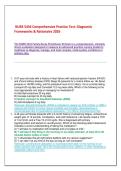 Family Nurse Practitioner FNP III NURS 5434 Practice Exam & Rationales &lpar;2026&rpar; &lpar;NURS 5434 &period;&period;&period; p&period; 1&rpar;