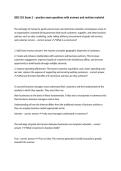 ISDS 351 Exam 2 &ndash; practice exam questions with answers and revision material