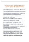 WOCN WOUND CARE RN EXAM PREP QUESTIONS AND CORRECT ANSWERS 100&percnt; VERIFIED 2026-2027&excl;&excl;