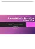 WGU C798 Informatics Systems Analysis and Design&colon;Gantt Presentation  &vert; 2026 Update with complete solutions&period;