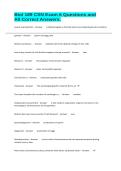 Biol 189 CSN Exam 6 Questions and All Correct Answers&period;