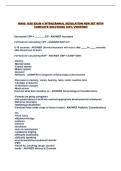 RNSG 1538 EXAM 4 INTRACRANIAL REGULATION NEW SET WITH COMPLETE SOLUTIONS 100&percnt; VERIFIED&excl;&excl;