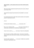 ISDS Quiz Questions &ndash; practice questions with answers and revision material for decision sciences