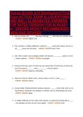Human Growth and Development Final&NewLine;Exam ACTUAL EXAM ALLQUESTIONS&NewLine;AND WELL ELABORATED ANSWERS&NewLine;TOP RATED VERSION FOR ALREADY&NewLine;A&plus; GRADED HIGHLY RECOMMENDED&NewLine;&vert;NEW AND REVISED