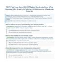 NR574&sol; NR 574 Final Exam &lpar;Latest 2026&sol;2027 Update&rpar; &vert; Complete Exam Questions with Verified Answers and Detailed Rationales &vert; Hypothermia&comma; Burns & Near Drowning &vert; A&plus; Graded &vert; Chamberlain University&NewLine;&NewLine;