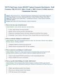 NR574&sol; NR 574 Final Exam &lpar;Latest 2026&sol;2027 Update&rpar; &vert; Complete Exam Questions with Verified Answers and Detailed Rationales &vert; Traumatic Head Injuries - Skull Fractures&comma; TBI&comma; ICP &vert; A&plus; Graded &vert; Chamberlain University&NewLine;&NewLine;