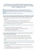 NR574&sol; NR 574 Final Exam &lpar;Latest 2026&sol;2027 Update&rpar; &vert; Complete Exam Questions with Verified Answers and Detailed Rationales &vert; Immunological Disorders - HIV&comma; SLE&comma; RA&comma; APS &vert; A&plus; Graded &vert; Chamberlain University&NewLine;&NewLine;