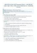 NR574&sol; NR 574 FINAL EXAM GI&sol;GU Emergencies &lpar;Week 1&rpar; &lpar;Latest 2026&sol;2027 Update&rpar; &vert; Complete Exam Questions with Verified Answers and Detailed Rationales &vert; Acute Care Gastrointestinal & Genitourinary Emergencies &vert; A&plus; Graded &vert; Chamberlain University&NewLine;&NewLine;