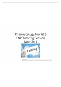 NUR 615 Pharmacology Module 1 Exam Questions and Answers &vert; 2026 Update &vert; 100&percnt; Correct - Utica College&period;