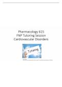 NUR 615 Module 4 Cardiovascular Disorders Study Guide &vert; Full Questions and Answers &vert; 2026 Updated &vert; 100&percnt; Correct&period;