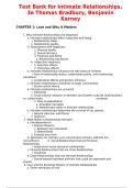 Test Bank Intimate Relationships 3rd Edition Thomas Bradbury Benjamin Karney ISBN 9781324063363 Complete Chapters Questions and Verified Answers A&plus;