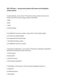 ISDS 3130 Exam 1 &ndash; practice exam questions with answers and foundational revision material