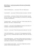 ISDS 1100 Exam 2 &ndash; practice exam questions with answers and intermediate revision material