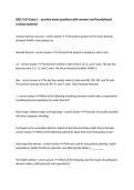 ISDS 3115 Exam 1 &ndash; practice exam questions with answers and foundational revision material