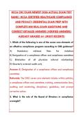HCCA CHC EXAM 2026 &ndash; 200 REAL QUESTIONS & VERIFIED ANSWERS &vert; CERTIFIED IN HEALTHCARE COMPLIANCE TEST BANK &lpar;GRADED A&plus;&rpar;&NewLine;&NewLine;