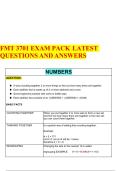 FMT3701 Exam Pack &ndash; Latest Questions & Answers for Foundation Phase Mathematics &lpar;2026&sol;2027&rpar;&NewLine;&NewLine;