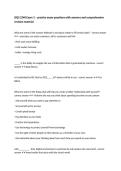 ISQS 2340 Exam 3 &ndash; practice exam questions with answers and comprehensive revision material
