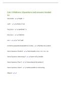 Calc 3 Midterm 1Questions and answers Graded&NewLine;A&plus;