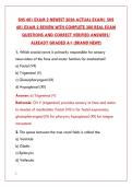 SHS 401 EXAM 2 2026 &ndash; 200&plus; REAL QUESTIONS & CORRECT ANSWERS &vert; SPEECH&comma; LANGUAGE & HEARING SCIENCE TEST BANK&NewLine;&NewLine;