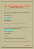 Pathophysiology of Disease&colon; An Introduction to Clinical Medicine Exam by Hammer & McPhee &vert; Expert Questions & 100&percnt; Accurate Answers &vert; Latest Edition 2026 &vert; 100&percnt; Guaranteed A&plus;