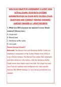 WGU D330 OBJECTIVE ASSESSMENT 2 LATEST 2026 ACTUAL EXAM &ndash; 200&plus; VERIFIED QUESTIONS & ANSWERS&NewLine;&NewLine;