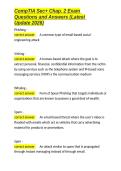 CompTIA Sec&plus; Chap&period; 2 Exam Questions and Answers &lpar;Latest Update 2026&rpar;&period;docx&NewLine;&NewLine;